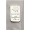 Image 1 : 1 GRAM SILVER MAPLE BAR