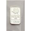 Image 1 : 1 GRAM SILVER MAPLE BAR