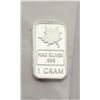 Image 1 : 1 GRAM SILVER MAPLE BAR