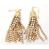 Image 1 : GOLDTONE DANGLE EARRINGS