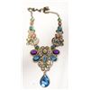 Image 1 : VINTAGE MULTI GEMSTONE NECKLACE