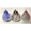 Image 1 : SET OF 3 ISNAND GLASS PAPER WEIGHTS