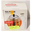 Image 1 : NEW BODUM TEA PRESS WITH STAINLESS STEL
