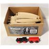 Image 1 : 18 PCS IKEA WOODEN TRAIN SET