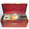 Image 1 : CRAFTSMAN METAL TOOL BOX + CONTENTS, WIRE