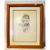 Image 1 : GRAPHITE PICTURE OF CHIEF DAN GEORGE