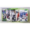 Image 1 : 6 X-BOX 360 GAMES. (NHL 2003,6,7,10,12 &