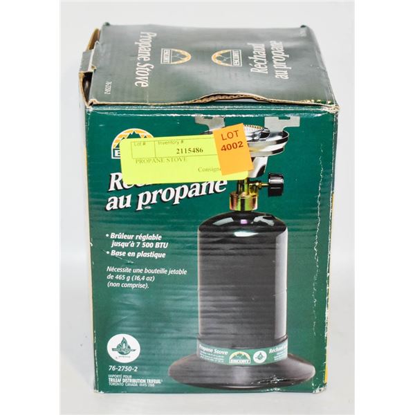 PROPANE STOVE
