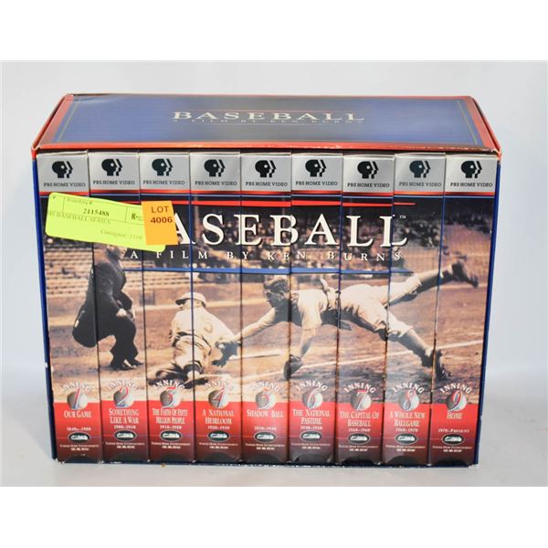 VHS BASEBALL SERIES