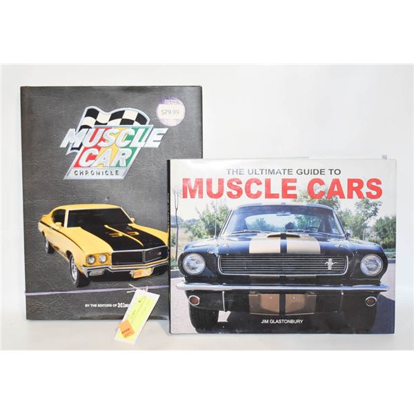 2 BOOKS (MUSCLE CARS 368 PAGES