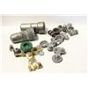 Image 1 : FLAT OF BATTERY CLAMPS INCLUDING BRASS