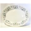 Image 1 : BONE CHINA ROYAL ALBERT SILVER MAPLE 15" OVAL PLA