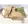 Image 1 : 3 PURSES - 9"X10", 8"X10" & 7"X8" (SMALLEST