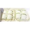 Image 1 : VINTAGE 8 PYREX COFFEE CUPS & 2 PYREX SQUARE