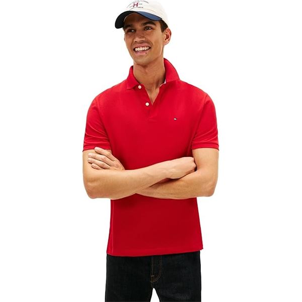 UNCLAIMED FREIGHT: TOMMY HILFIGER MENS POLO SZ SM