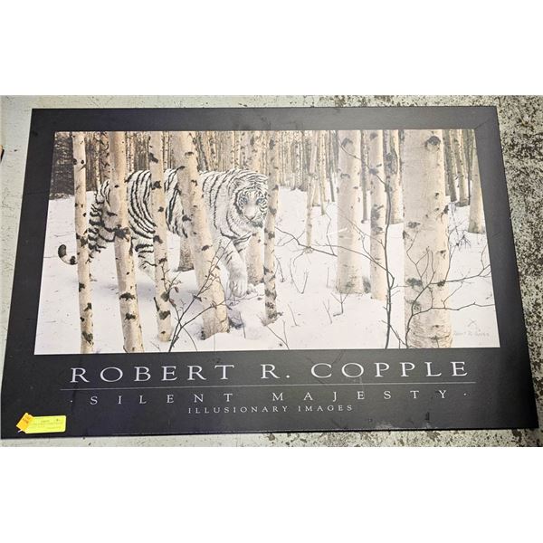 ARTWORK ROBERT COPPLE "SILENT MAJESTY" 36 X 24"
