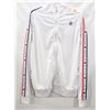 Image 1 : MENS WHITE ROCAWEAR TRACK JACKET- SIZE LARGE