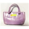 Image 1 : LILAC COLORED LEATHER MONSAC ORIGINAL HANDBAG
