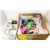Image 1 : 2 BOXES OF VINTAGE NECKLACES