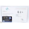Image 2 : #3262-4.00 CT TW GRA CERTIFIED ROUND BRILLIANT