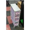Image 1 : NEW ASSEMBLED GIRLS 4 DRAWER CHEST