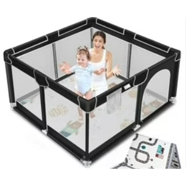 NEW ASSEMBLED 6' X 6' CHILDRENS PLAYPEN