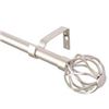 Image 1 : BRAND NEW COQUILLES ADJUSTABLE CURTAIN ROD NICKEL