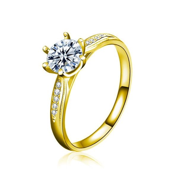 18KGP STAMPED 1CT GRA CERTIFIED ROUND BRILLIANT
