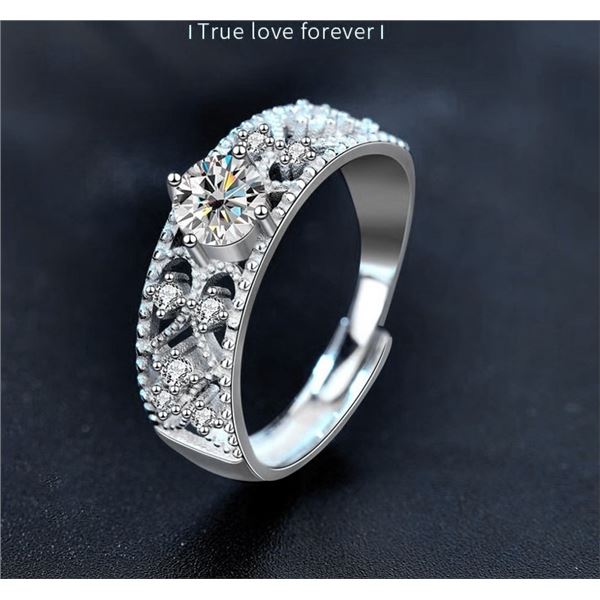 GRA CERTIFIED ROUND BRILLLIANT MOISSANITE 925S