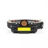 Image 4 : RECHARGEABLE XPE+COB LED HEADLIGHT W/MAGNET SIDE