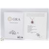 Image 2 : #3333-1.00 CT GRA CERTIFIED ROUND BRILLIANT