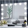 Image 1 : BRAND NEW VANITY MIRROR WITH LIGHTS 70X54CM