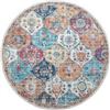 Image 1 : NEW MANDALA ASTRA AREA RUG 6FT ROUND RUG