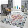 Image 1 : NEW MADALA INDOOR AREA RUG 4 X 6' COLORFUL PATTERN
