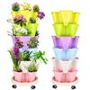 Image 1 : BRAND NEW 6 TIER PLANT POTS