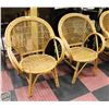 Image 1 : PAIR OF RATTAN SITTING CHAIRS