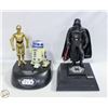 Image 1 : 2 STAR WARS COIN BANKS (DARTH VADER & C-3PO)