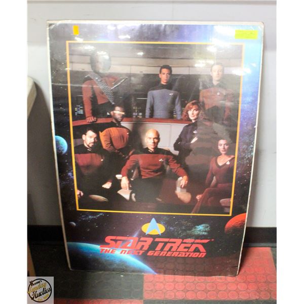 STARTREK GENERATION WALL POSTER BOARDED + PLASTIC-