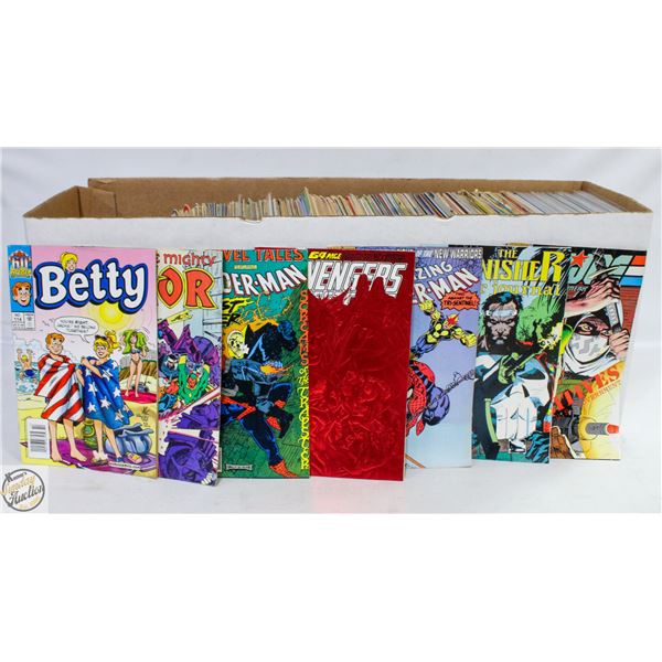 BIG BOX OF COMICS MISC ISSUES COMIC BOOKS