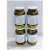 Image 1 : 4 X1LITRE PC SWEET PICKLES BB 11-28-2024