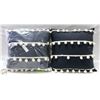 Image 1 : PAIR OF SHOWHOME ACCENT PILLOWS