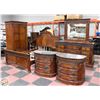 Image 1 : QUEEN SIZED BEDROOM SET INCLUDING: