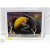 Image 2 : ABSTRACT IMAGE OF NIGHT SKY 16” X 20”