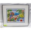 Image 2 : NUMBERED PRINT “CAVELLO” 18” X 22”
