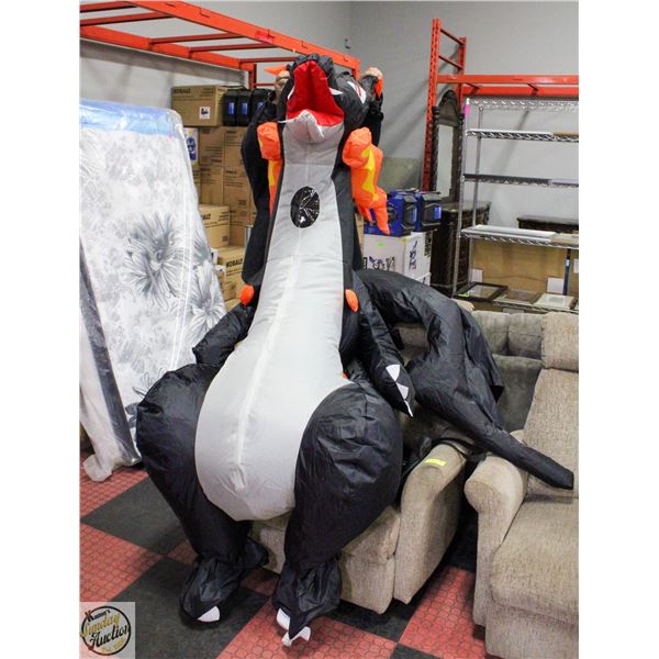 LARGE INFLATABLE ADULT DRAGON ELABORATE
