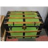 Image 1 : VINTAGE STEAMER TRUNK H-23" W-22" L-34"