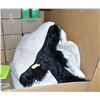 Image 1 : LARGE 8X10 PLUSH SHAGGY BLACK AREA RUG