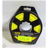 Image 1 : NEW SHOPRO 5/32 X 66FT DIAMOND BRAIDED ROPE YELLOW