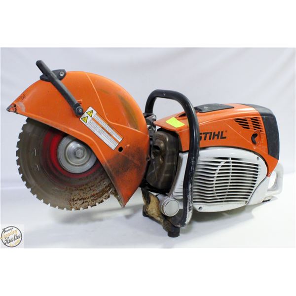 STIHL BR600 & WET CONCRETE TS700 CUTTER