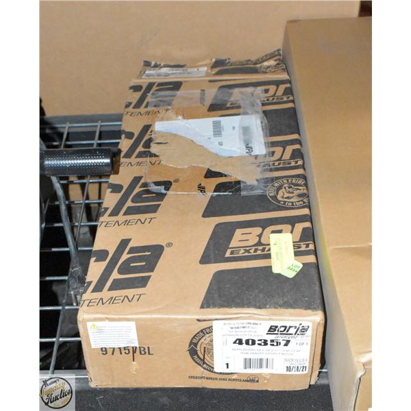 NEW STAINLESS BORLA PRO XS 2.25" PIPE